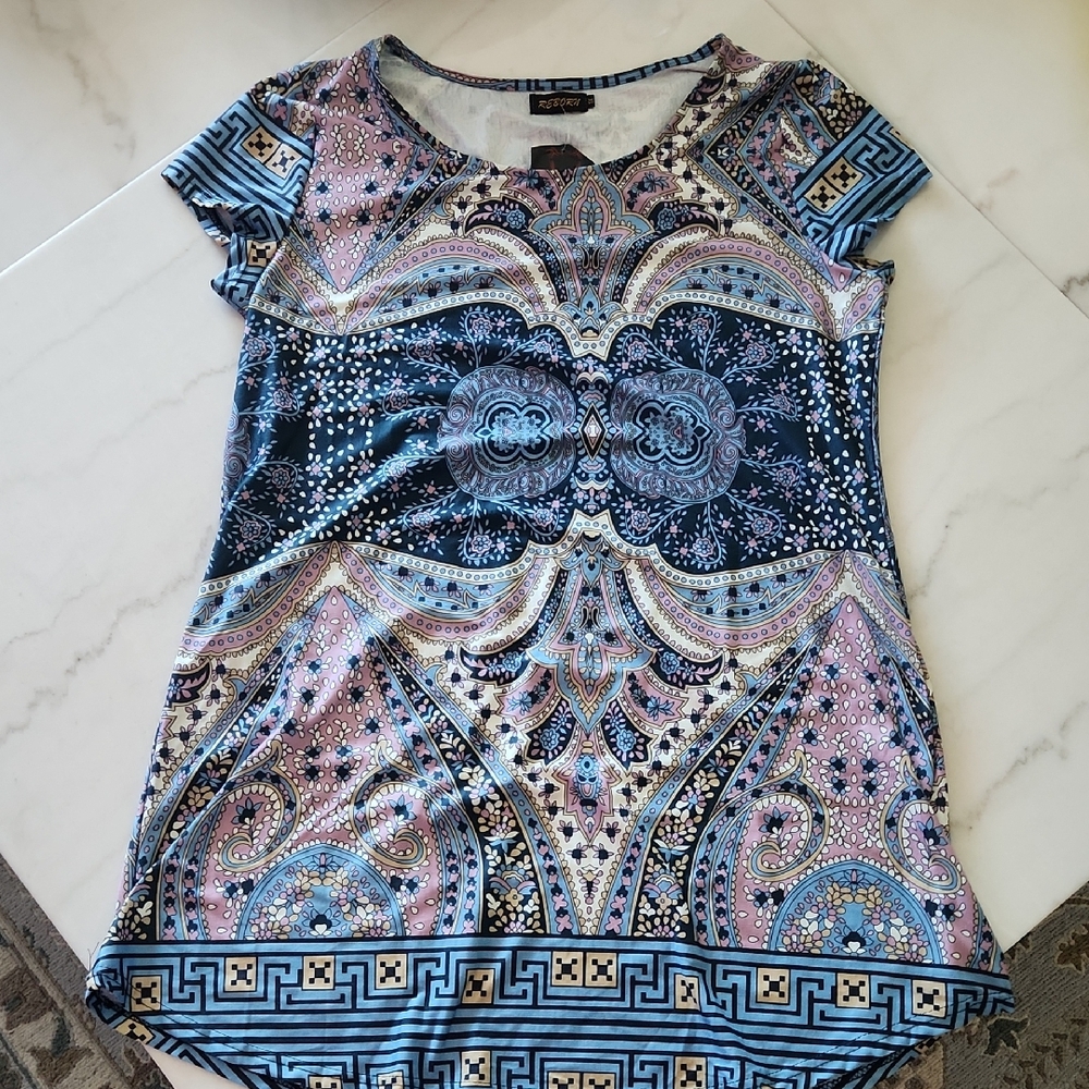 Reborn Cap Sleeve Dress, Size 1X